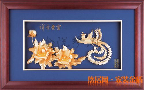 學會立體金箔畫的保養方法