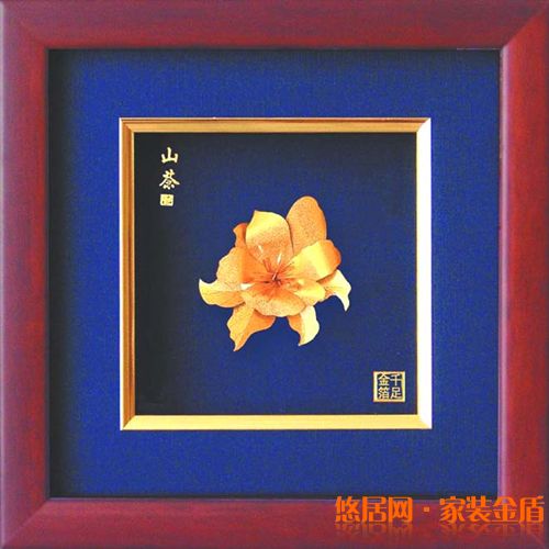 學會立體金箔畫的保養方法