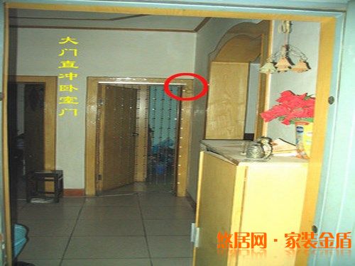 室內風水二：臥室門不要正對大門